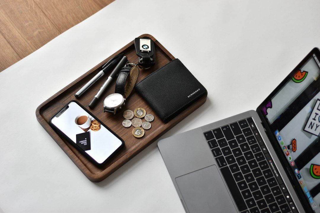 A Mitred Hardwood Valet Tray