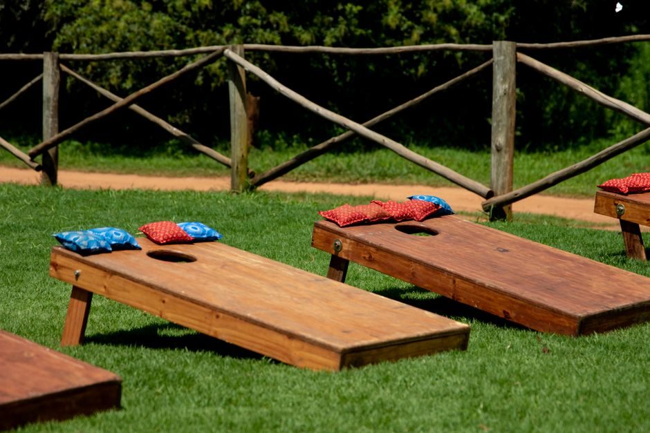 A Pair of Regulation Cornhole Boards