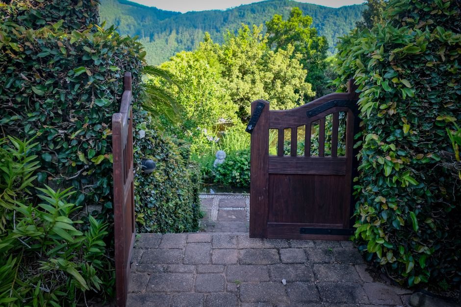 A Ledged and Braced Softwood Garden Gate