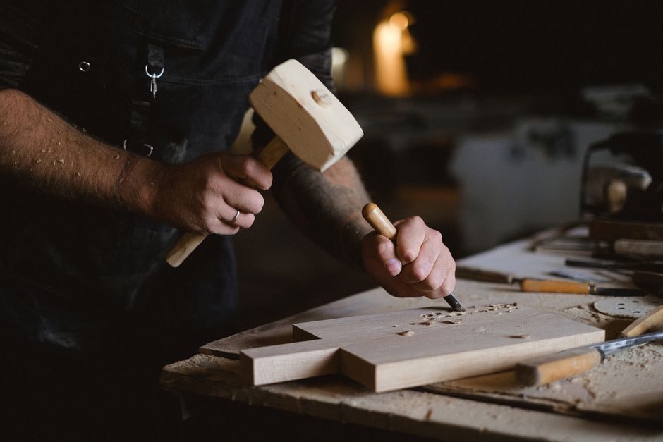 A Shop-Made Wooden Mallet