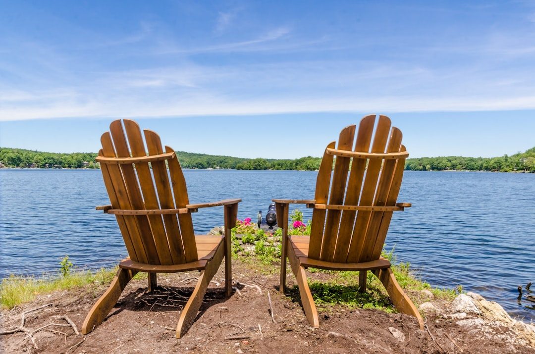 A Cedar Adirondack Chair